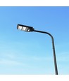 8W Solara LED straatlamp op zonne-energie - 1000lm, IP65, koud wit, bewegingssensor, incl. afstandsbediening en batterij