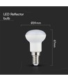 3W LED spotlamp, E14 - R39