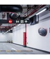 120cm 36W waterdicht compleet LED armatuur met sensor - 120lm/W, IP65, melkwitte cover, RVS clips