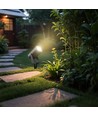 Vt-80070 speldlamp 10W - LED, aluminium, 3000K, zwarte behuizing, IP65