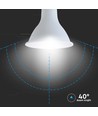 E27 11W LED-lamp PAR30 - 40° stralingshoek