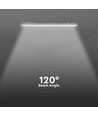 150cm 48W waterdicht compleet LED armatuur met sensor - 120lm/W, IP65, ingebouwde microgolf sensor, melkwitte cover