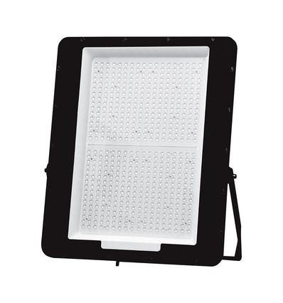 1000W LED breedstraler - 160lm/W, IP65, Samsung LED chip, buiten, zwarte behuizing