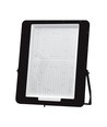 1000W LED breedstraler - 160lm/W, IP65, Samsung LED chip, buiten, zwarte behuizing