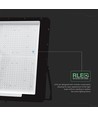 1000W LED breedstraler - 160lm/W, IP65, Samsung LED chip, buiten, zwarte behuizing