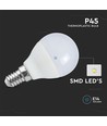 E14 6,5W LED kogellamp - P45