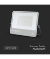 200W LED breedstraler met Samsung chip - 115lm/W, IP65, zwart, koud wit, buiten