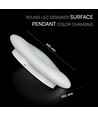 460x100mm VT-7462 hanglamp 45W - ronde LED designer, CCT:3in1, dimbaar, wit