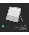 100W LED breedstraler - 135lm/W, CREE LED chip, IP65, zwart, 6 jaar garantie