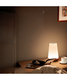 Oplaadbare RGBW LED tafel-/nachtlamp - Wit, touch dimbaar, IP20 binnen