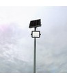 50W Solcelle LED breedstraler - 700lm, CCT 2000K-8000K, batterij-indicator, zwart, buiten