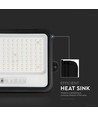 10W Solcelle LED breedstraler - 1700lm, IP65, met zonnepaneel en sensor