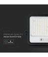 10W Solcelle LED breedstraler - 1700lm, IP65, met zonnepaneel en sensor