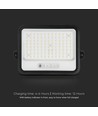 10W Solcelle LED breedstraler - 1700lm, IP65, met zonnepaneel en sensor