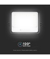 10W Solcelle LED breedstraler - 1700lm, IP65, met zonnepaneel en sensor