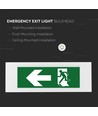3,8W Samsung LED noodverlichtingsarmatuur - 6000K, IP20, 22m leesafstand, incl. batterij