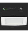 3,8W Samsung LED noodverlichtingsarmatuur - 6000K, IP20, 22m leesafstand, incl. batterij