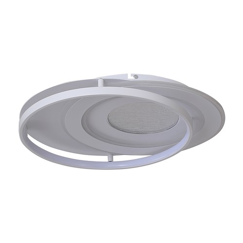 60W LED plafondlamp, CCT - 50x42cm, wit, incl. afstandsbediening, dimbaar, 4800lm