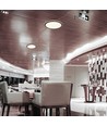36W LED plafondlamp in houtdesign - Ø41cm, CCT, dimbaar met afstandsbediening, IP20 binnen