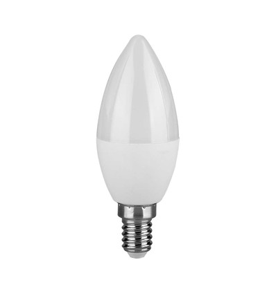 E14 6,5W LED-kaarslamp - Cree LED Chip, 6 jaar garantie, C37