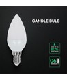 E14 4,5W LED kaarslamp - C37, 470lm, Samsung LED chip