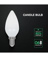 Vt-1818 LED-kaarslamp 3,7W E14 - Cree-chip, 3000K, 6 jaar garantie