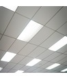 120x30 - 40W LED paneel, 110lm/W - 4000K, witte rand, inbouw/opbouw