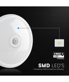 12W LED sensorlamp - IP20 binnen, Cree chip, PIR sensor, incl. lichtbron