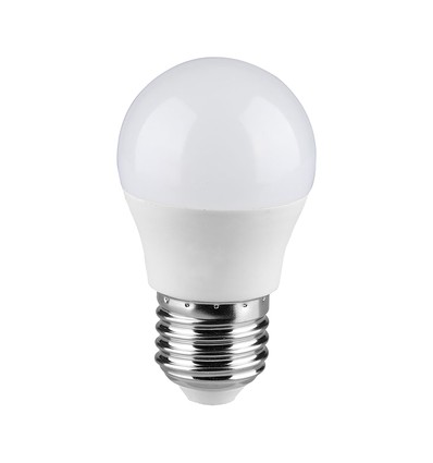 E27 6,5W LED kogellamp - G45, Samsung LED chip, 600lm