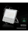 100W LED breedstraler - 135lm/W, Samsung LED chip, IP65, zwart, buiten