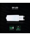 G9 2,2W LED lamp - 200lm, 300°, Samsung LED chip, 18x56mm