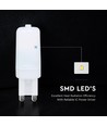 G9 2,2W LED lamp - Samsung LED chip, 200lm, 300°, vervangt 20W