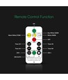 0,9W Solara LED wandlamp met zonnecel - IP54, zwart, 120lm, 3-in-1 CCT, incl. afstandsbediening