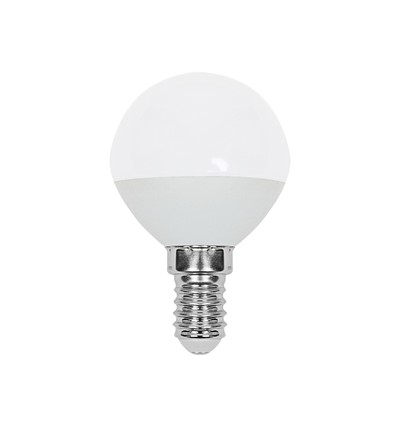 E14 3,7W LED kogellamp - P45, 320lm, kunststof, CREE chip, 6 jaar garantie
