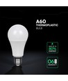 E27 11W LED lamp - A60, vervangt 75W, kunststof behuizing