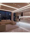 238 VT-2835 LED-lichtlijst 18W/m 24V - Cree-chip, 4000K, IP20, 10mm, dubbele PCB, 10m/rol, prijs/m
