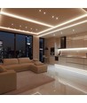 120 VT-2835 LED-lichtstrip 10W/m - Cree-chip 4000K IP20 24V 8mm dubbel PCB (10m/rol) (prijs per meter)