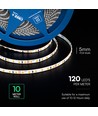 120 VT-2835 LED-lichtstrip 8W/m - Cree chip 4000K IP20 24V 5mm dubbele PCB (10m/rol) (prijs/m)