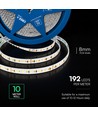 Model 192 VT-2835 LED-lichtband 15W/m - CREE-chip, 3-in-1, IP20, 24V, 8 mm, dubbele PCB, 10 m/rol, prijs per meter