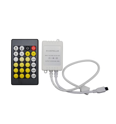 Infraroodcontroller - met afstandsbediening, voor CCT Cree strips