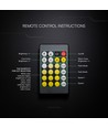 Infraroodcontroller - met afstandsbediening, voor CCT Cree strips