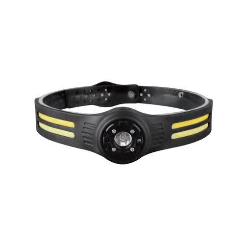 3W+5W oplaadbare LED hoofdlamp - 470lm, 230° groothoek, IP44, incl. batterij
