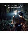 3W+5W oplaadbare LED hoofdlamp - 470lm, 230° groothoek, IP44, incl. batterij