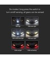 3W+5W oplaadbare LED hoofdlamp - 470lm, 230° groothoek, IP44, incl. batterij