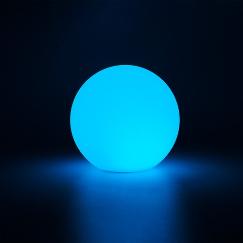Ø10 cm RGB LED bal - Oplaadbaar, met afstandsbediening, IP66