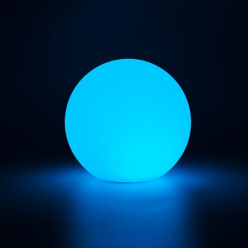 Ø12 cm RGB LED bal - Oplaadbaar, met afstandsbediening, IP66