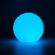 Ø15 cm RGB LED bal - Oplaadbaar, met afstandsbediening, IP66