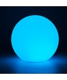 Ø20 cm RGB LED bol - Oplaadbaar, met afstandsbediening, IP66