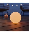 Ø8 cm RGB LED bal - Oplaadbaar, met afstandsbediening, IP66