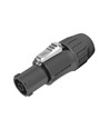 DMX AC female connector output - 3x1-2,5mm²